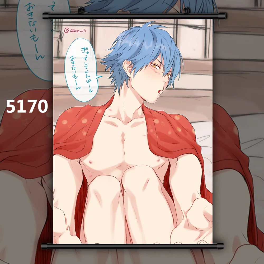 5170 Драматическое убийца серагаки Aoba Noiz Koujaku Аниме Манга настенный плакат прокрутки - Цвет: 5170