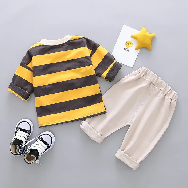 Baby Boy Clothes Set Infant Clothing 2019 Outfit Sports Suit for Top Pants 2pcs Kids Outfits Toddler |