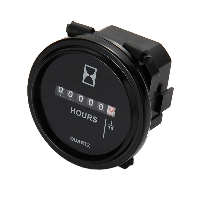 Mechanical Hour Meter Counter TIMER Hourmeter for Trimer Farm Machine Generator Diesel Gasoline Petrol Engine HM009 DC 6~80V | Автомобили