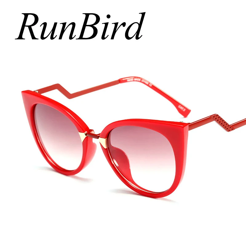 Женские солнцезащитные очки кошачий глаз с красной оправой|de sol|oculos de solclear sunglasses