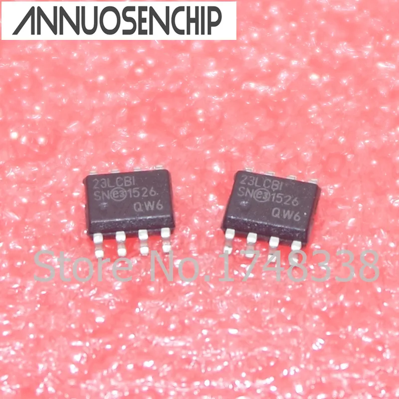 2 шт. 23LC1024-I/SN 23LC1024 SRAM 1 Мбит SDI/SQI 20 МГц SOP8 PIC23LC1024-I/SN 23LCBI