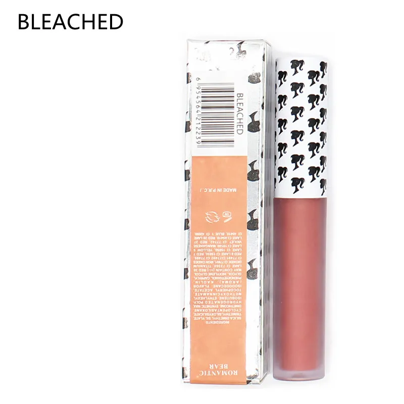 Новый Batom Beauty Labiales красный матовый жидкий увлажняющий макияж блеск для губ