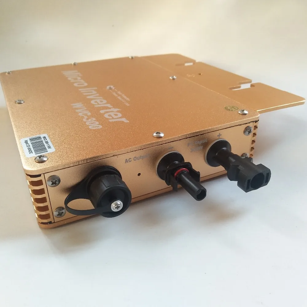 Водонепроницаемый IP65 300 Вт Солнечная Сетка галстук микро инвертор микроинвертор