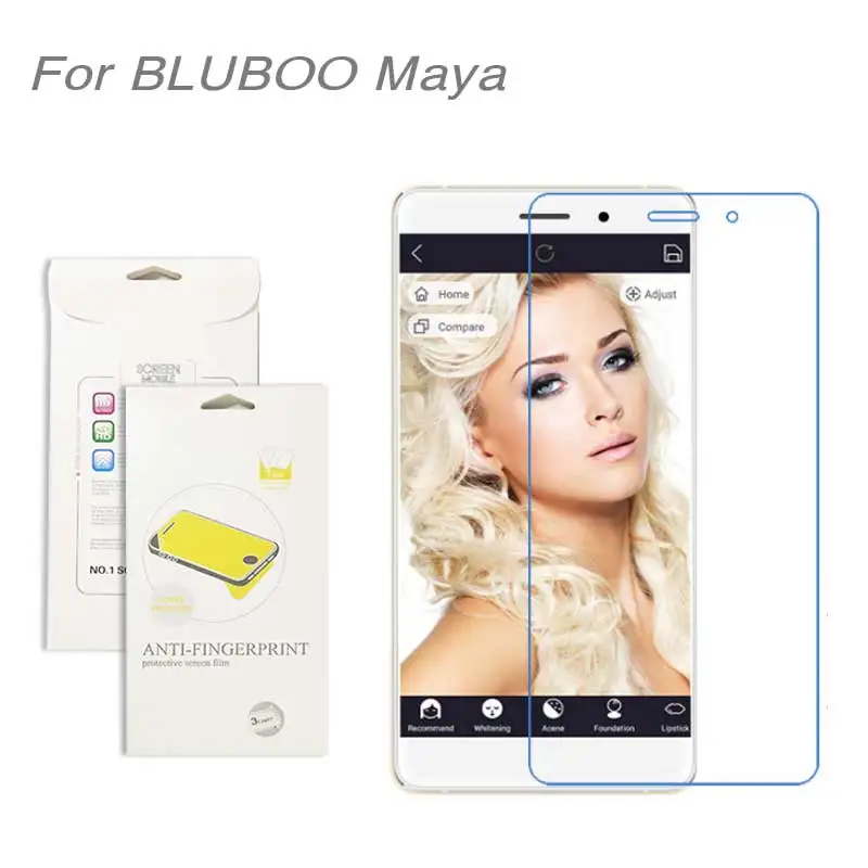 Для bluboo Майя Плёнки 3 шт./лот высокий ясный ЖК-дисплей Экран протектор защитный