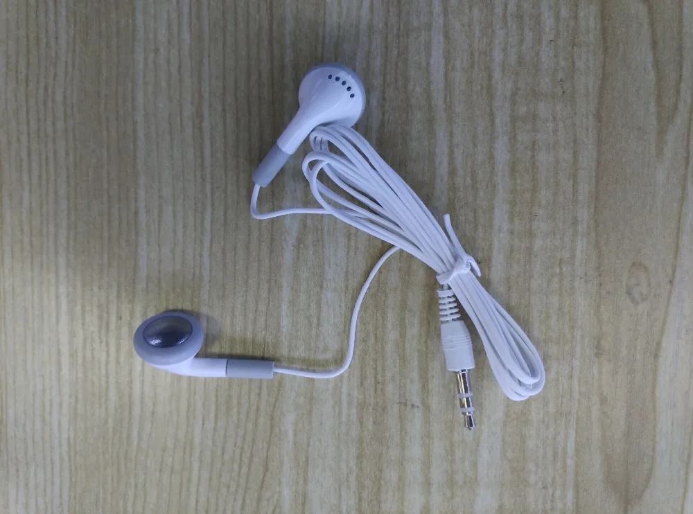 

Hot Sale 3.5mm Headphone In-Ear Earphone Headset For MP3 MP4 mobile phone color white