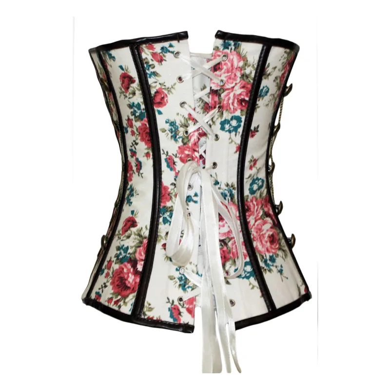 Красный Floar женское белье женщин корсет шнурка сексуальный бюстье клубная одежда