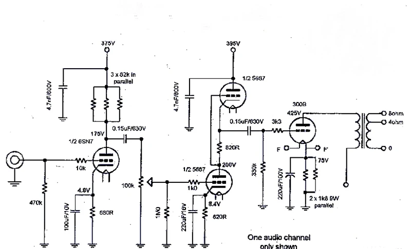 Однотактный усилитель 6Ж4 + 6С4С, 6П9 + 6С4С, 2 х 6R7G (6Г1) + 6С4С - Page 2 - V