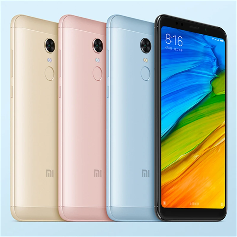Оригинальный Xiaomi Redmi 5 Plus смартфон 3 Гб оперативная память 32 Встроенная 99 &quotполный
