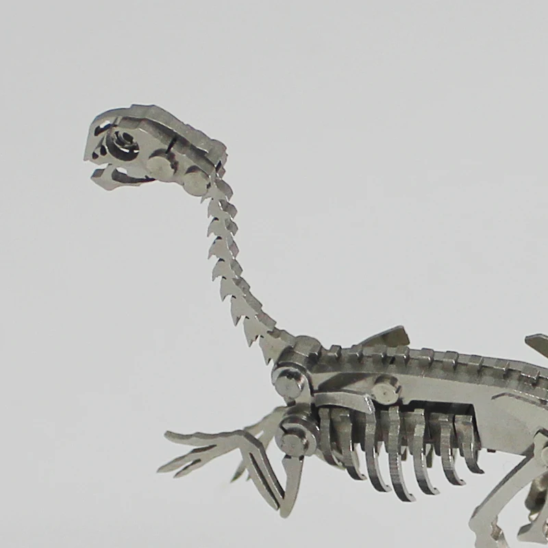 

Oviraptor Dinosaurs 3D Steel Metal Joint Mobility Miniature Model Kits Puzzle Toys Boy Splicing Hobby Building
