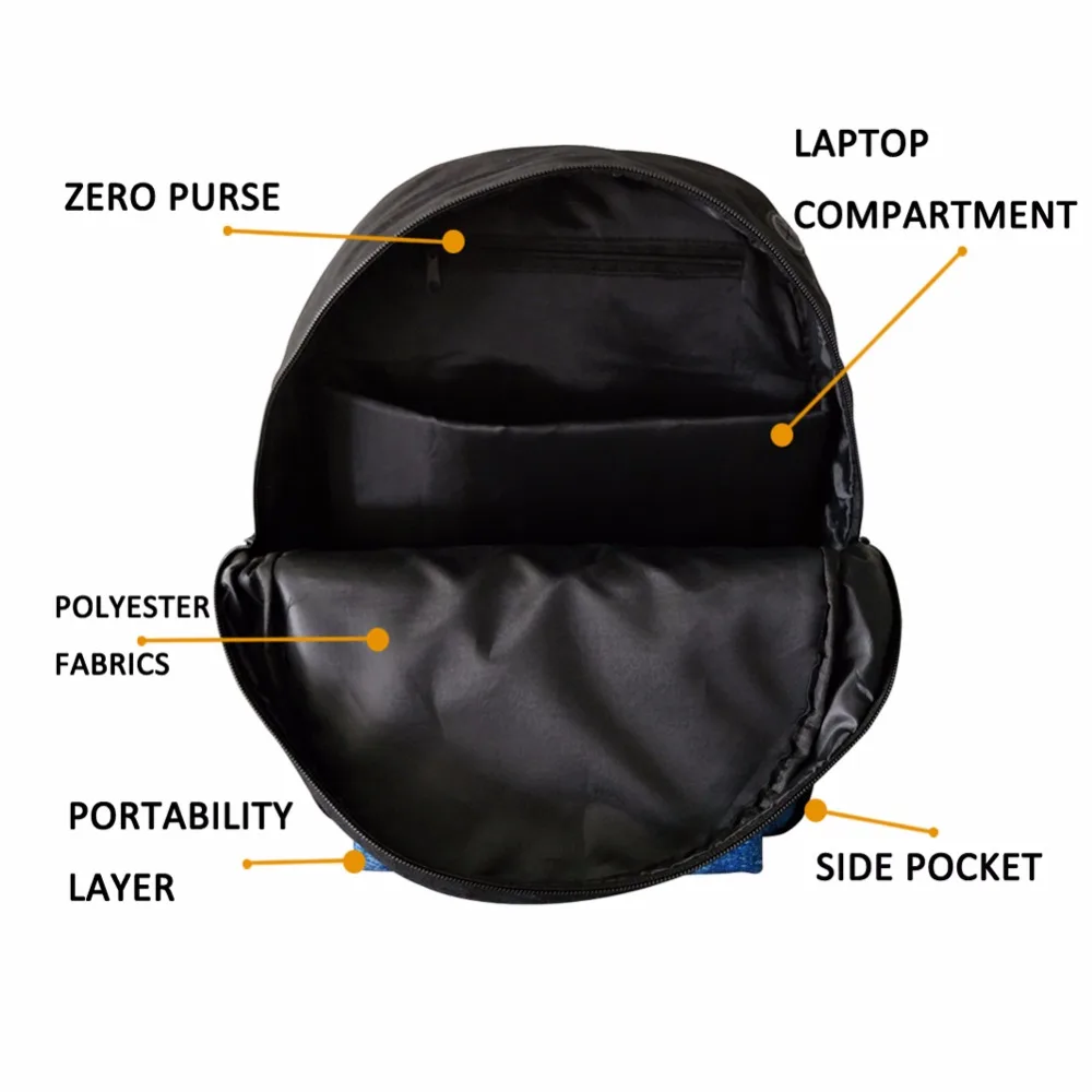 Женский рюкзак с цветными животными в африканском стиле Детский Повседневный