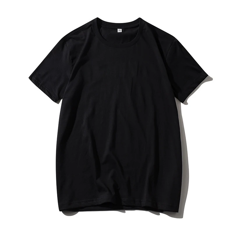 Unisex Custom Logo Photo Text printed Man Women T shirts Cotton Oversized Male Men Female Tees Team Company DIY T-shirt tees top | Мужская