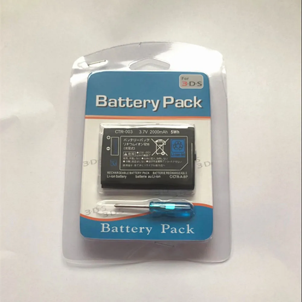 Оптовая продажа Бесплатная доставка CTR 003 3 7 V 2000mAh 5Wh перезаряжаемый аккумулятор