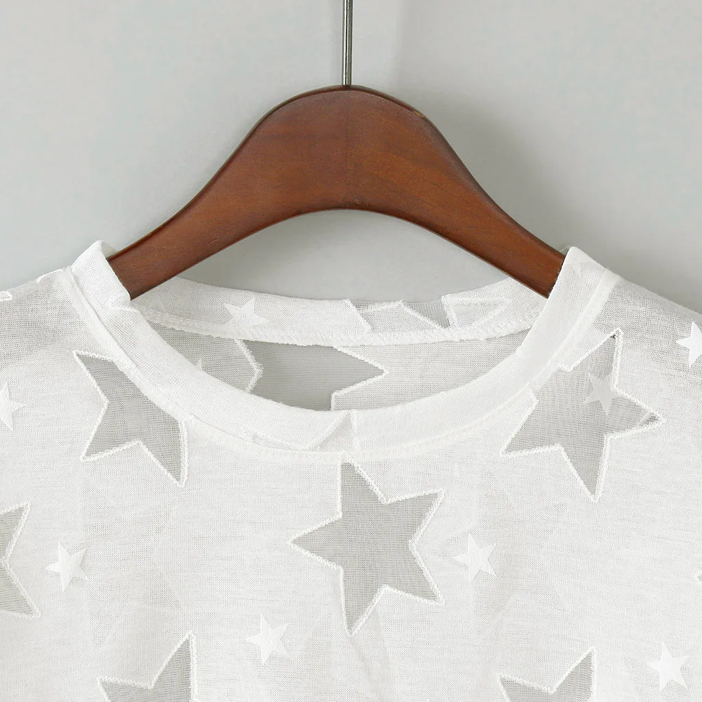 2019 летняя Однотонная футболка для девушек Студенческая Повседневная Милая