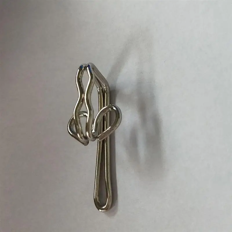 100 шт. крючки для штор с бабочкой никелевые занавесок покрытием аксессуары | Дом и