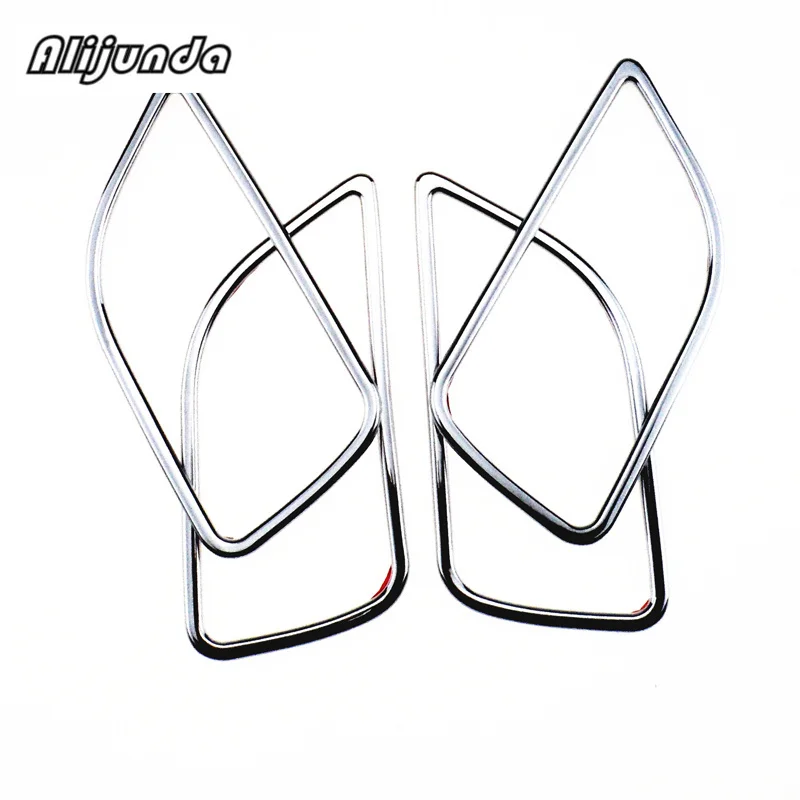 Стайлинг автомобилей ABS хромированная отделка дверные ручки Крышка интерьера