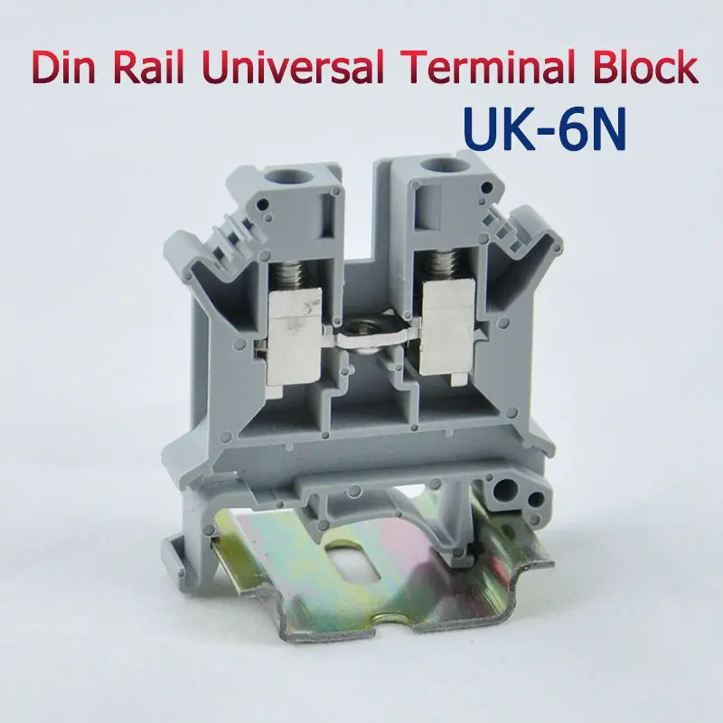 20 шт. Универсальные клеммные колодки UK6N Phoenix|terminal block|din rail terminal blockdin |
