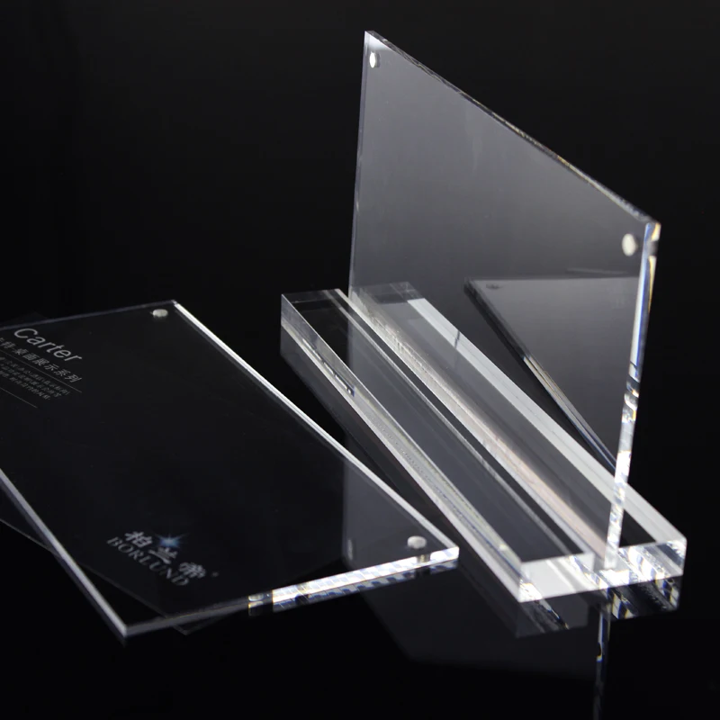 (2 шт./упаковка) Prexiglass магнитный стол и меню акриловые держатели для вывесок