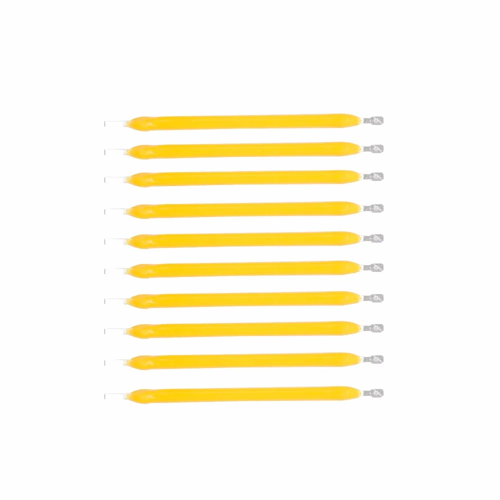 10 шт. лампа накаливания Эдисона Запчасти 57 вольт светодиодный чип красные синие