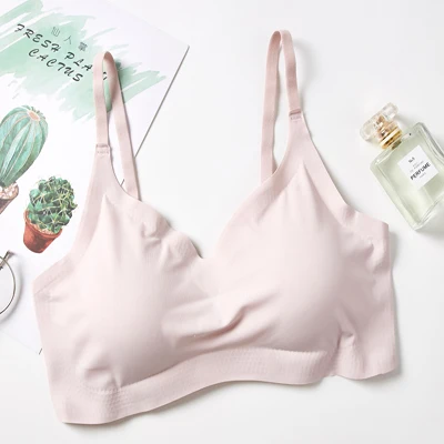 Бесшовные бюстгальтеры для женщин, отжимать Bralette Soutien Gorge Femme, без косточек, Soutien Gorge Femme, комфортное нижнее белье, подтягивающий бюстгальтер