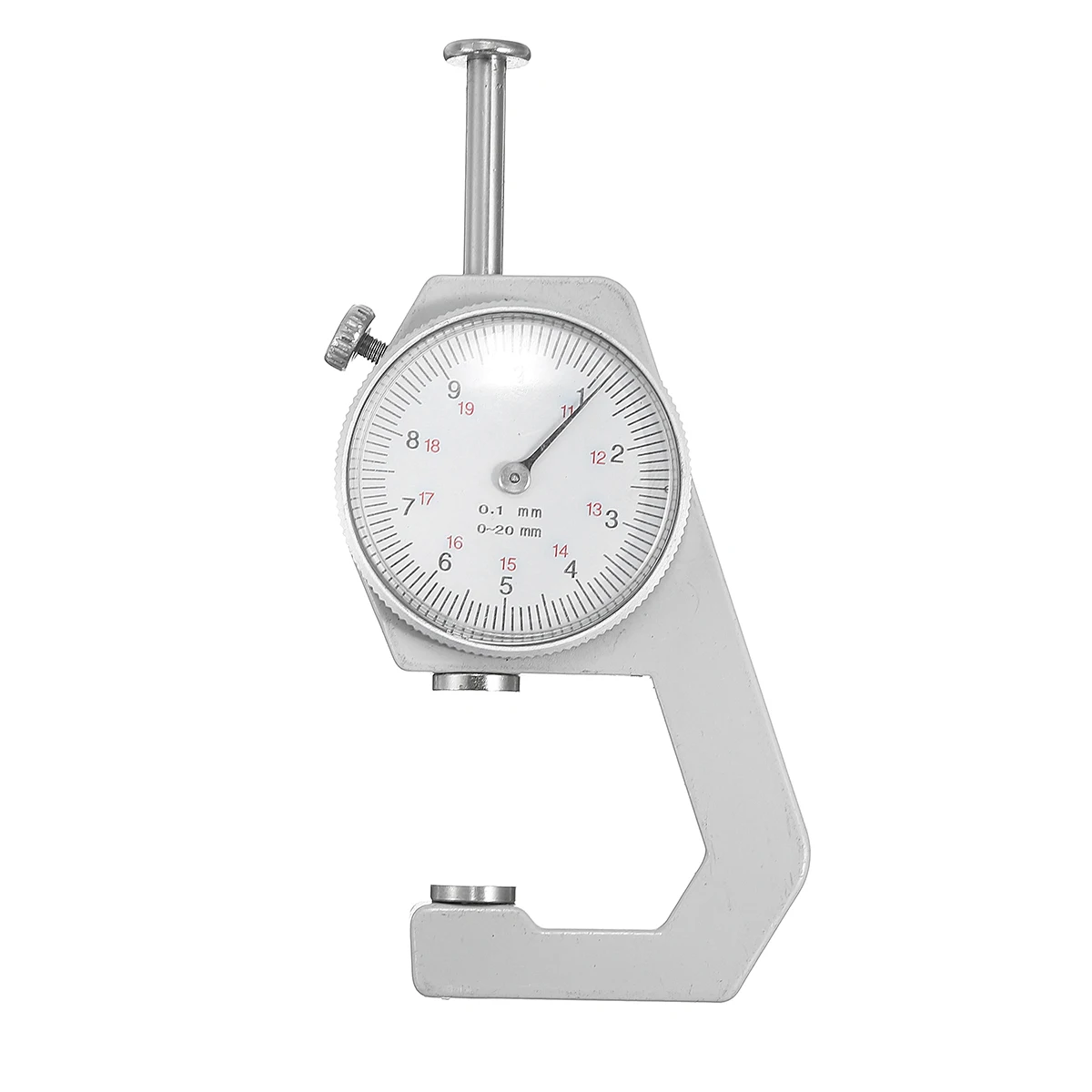 Толщиномер 0 20 мм металлический тестер толщины кожи инструмент для кожевенного