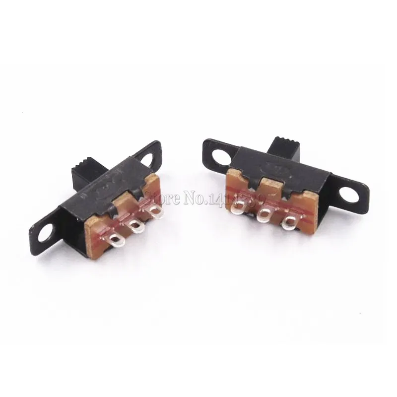 100 шт. шарнирный переключатель SS12F15 SS12F15VG4 3PIN 1P2T скользящий ручка высота 4 мм |