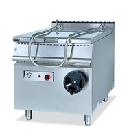 super quality stainless steel commercial free standing vertical gas tilting braising pan food kitchen equipment factory