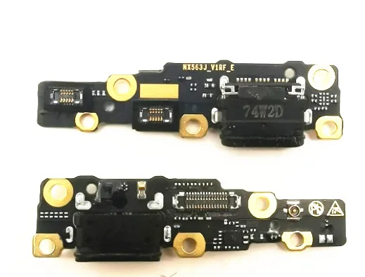 Соединительная Плата USB-порта для зарядного устройства ZTE Nubia Z17 NX563J NX563H шлейф