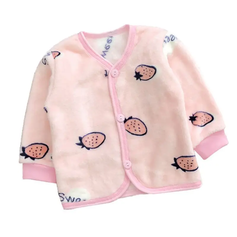 Весенне-осеннее повседневное милое пальто для новорожденных мальчиков и девочек