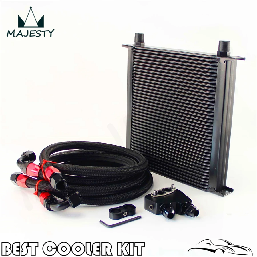 40-рядный набор масляных охладителей + Женская сэндвич-пластина для заготовки LS1 LS2