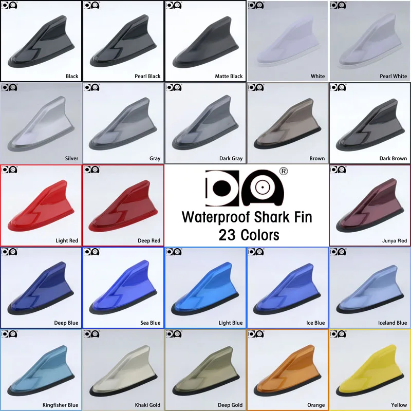 Водонепроницаемая Акула Антенна сильный радио сигнал пианино живопись Abs