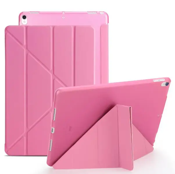 Для новых iPad Air 10,5 ТПУ чехол для iPad Pro 10,5 A1701 A1708 Тонкий Смарт Пробуждение сна Подставка для планшета силиконовый чехол+ ручка