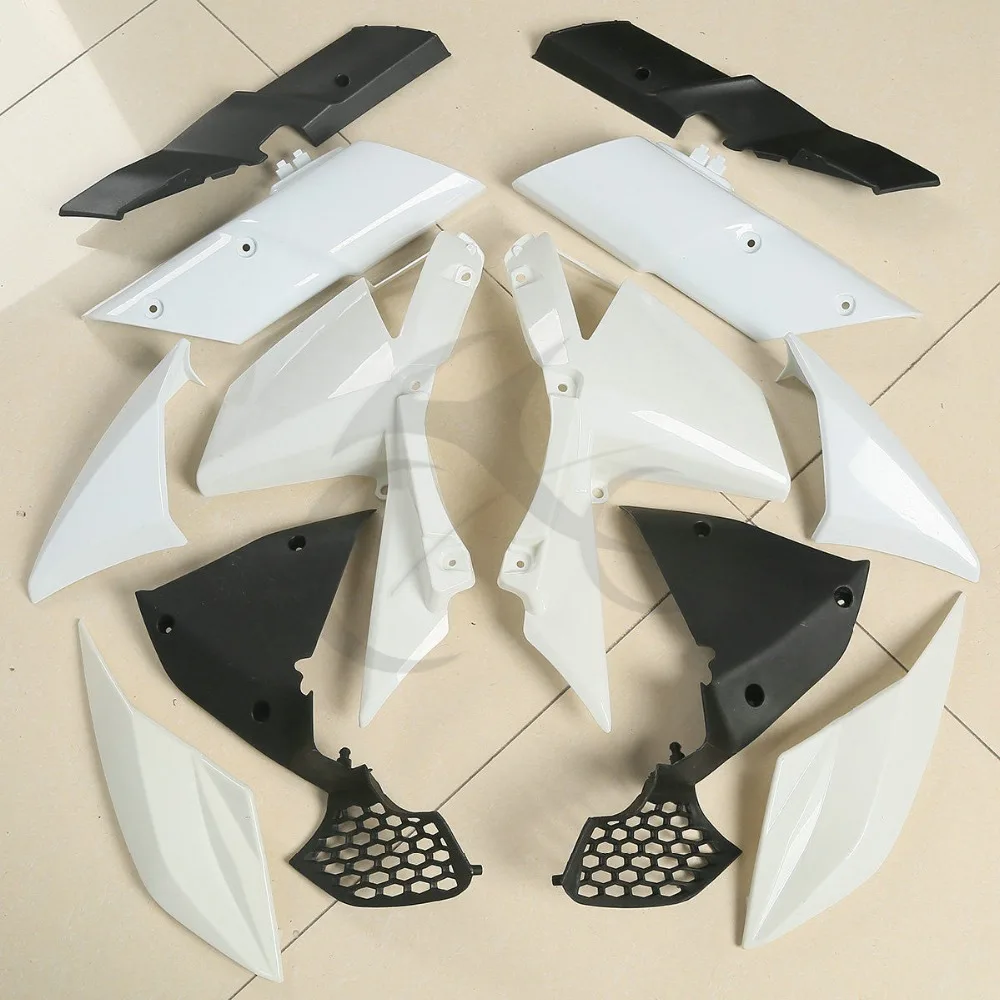 Неокрашенный комплект обтекателей для кузова из АБС-пластика Kawasaki Z1000 2010-2013 11 12