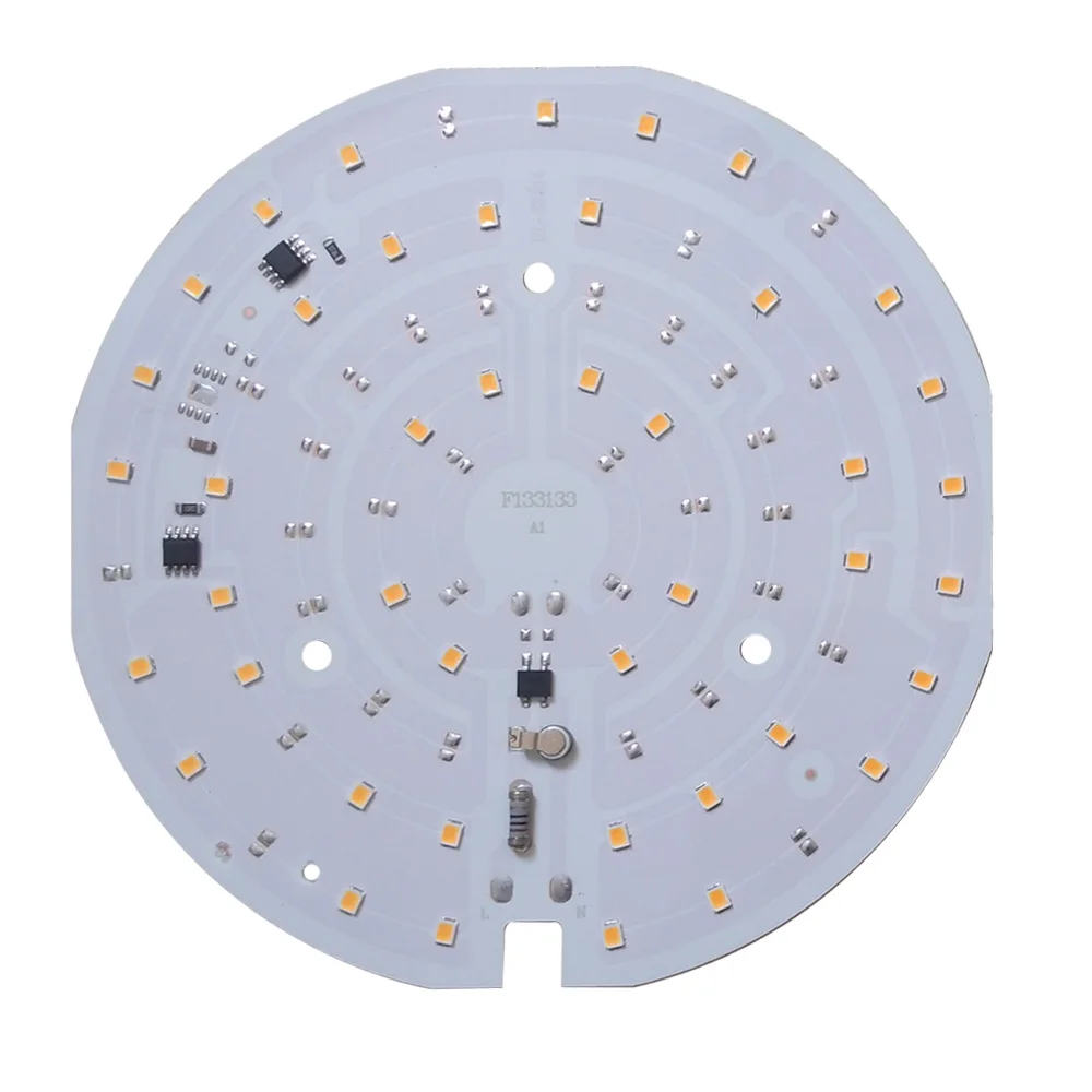 5 шт./лот LED SMD чип Ceilinglight AC220V вход с умным IC без драйвера 15 Вт 18 световые бусины для