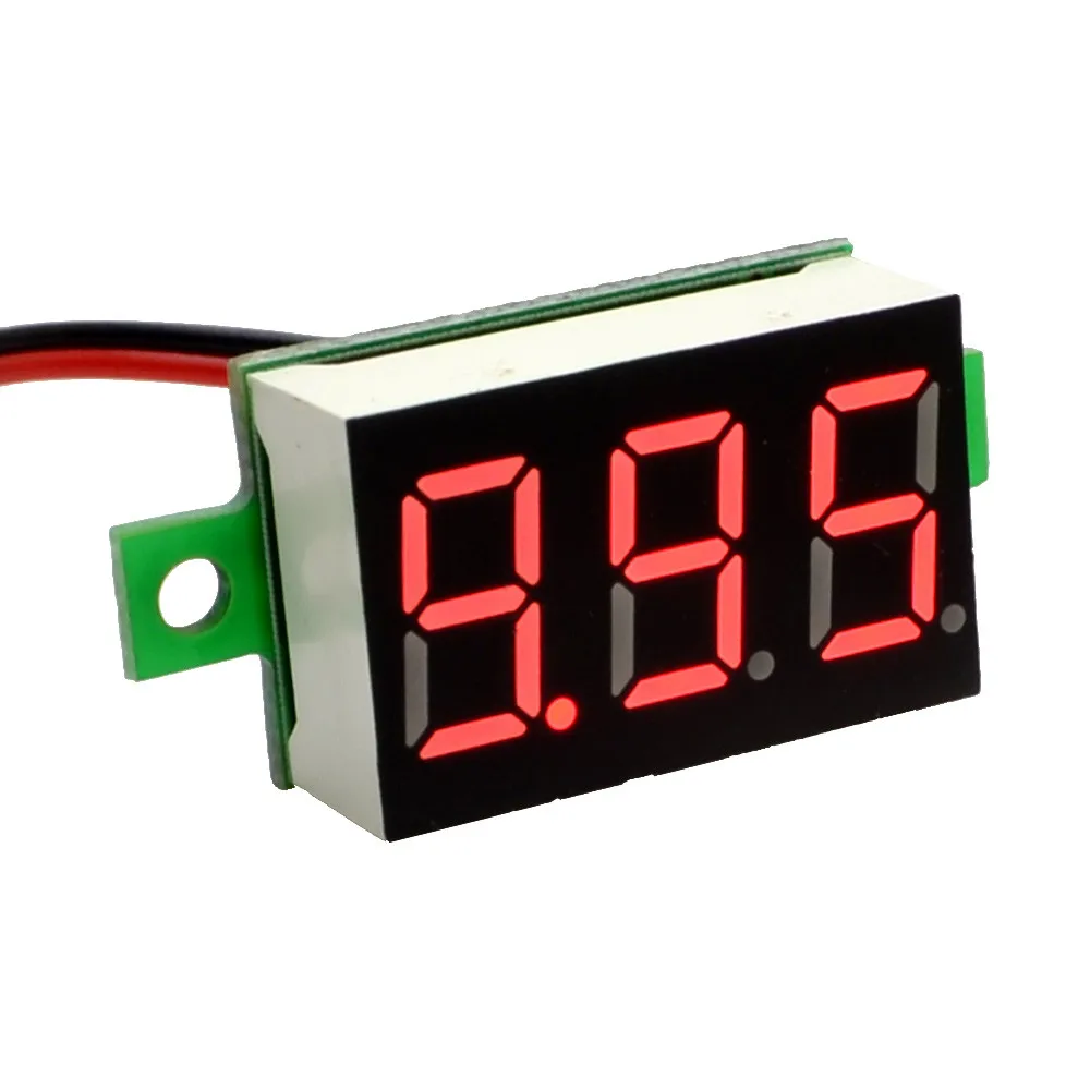 Новый 10 шт./лот 2 провода 0 36 &quot3 Бит Красный цифровой светодиодный дисплей