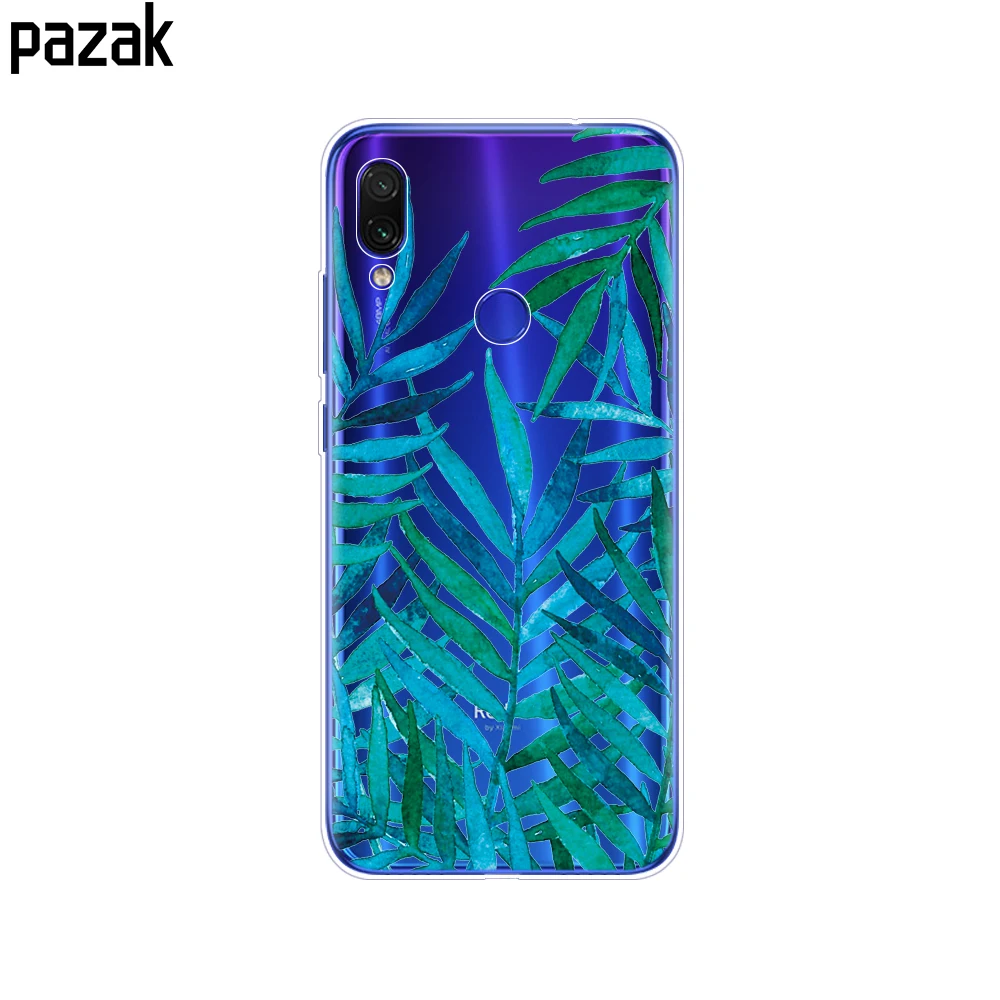 34265 Чехол для Xiaomi Mi Play, силиконовый чехол на заднюю панель MiPlay, чехол с котом для Xiaomi Mi Play, чехлы для телефонов, милый цветок, модный, прозрачный - Цвет: 34265