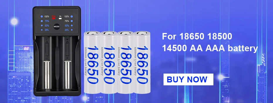 PALO 6 шт./лот батарея 18650 NCR18650B 3200 мАч литий-ионная аккумуляторная батарея для Panasonic фонарик батареи