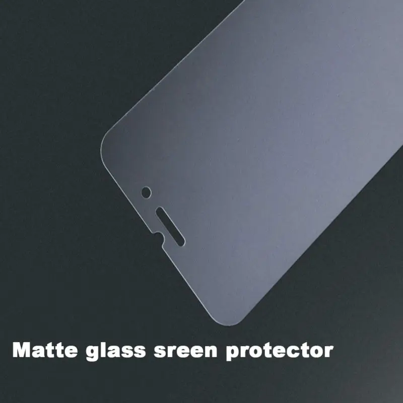 Матовая закаленная стеклянная пленка 50 шт./лот для iPhone X 5S 6 6s 7 8 Plus Антибликовая
