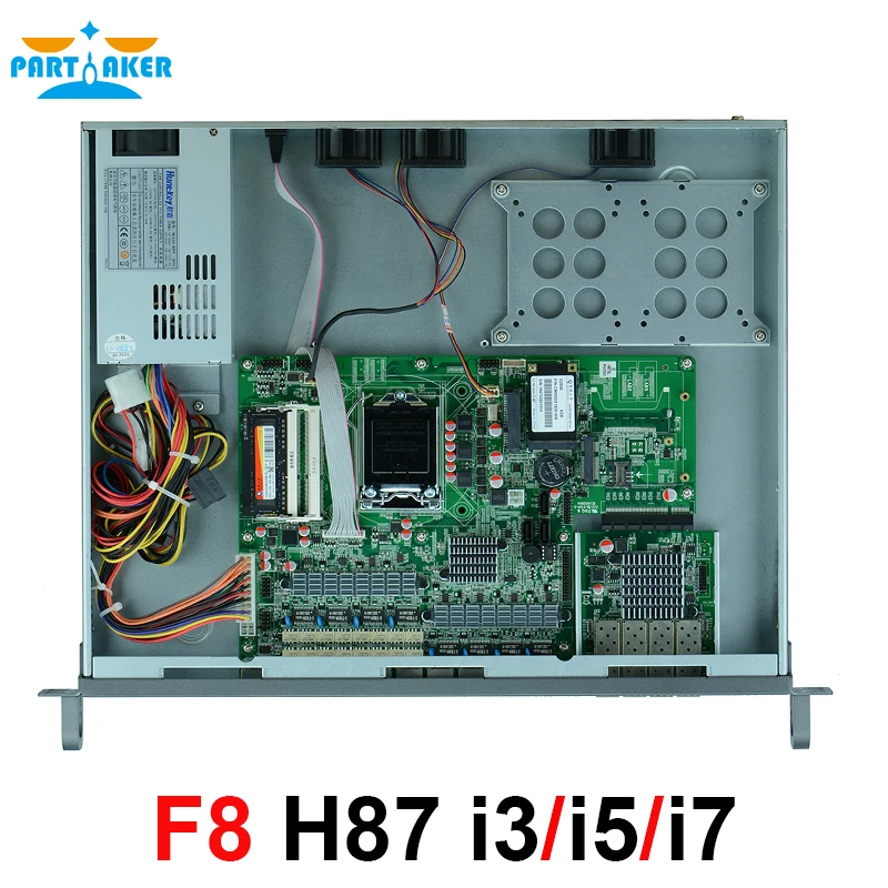 Intel Core i3 4160 3 6 ГГц 1U чехол сетевой брандмауэр устройство Сетевая безопасность