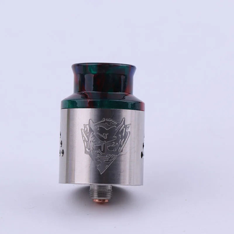 XFKM High quality V4 RDA Atomizers Electronic Cigarette with Resin Drip Tips 24MM Adjustable Airflow Control Fit 510 Mods | Электроника