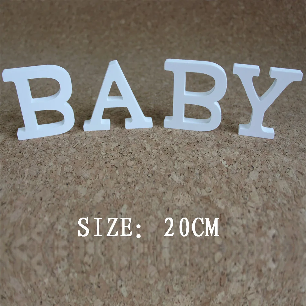 

20 см белые буквы, цифровые украшения для дома, свадебные украшения, рождественские подарки, подарки на день рождения