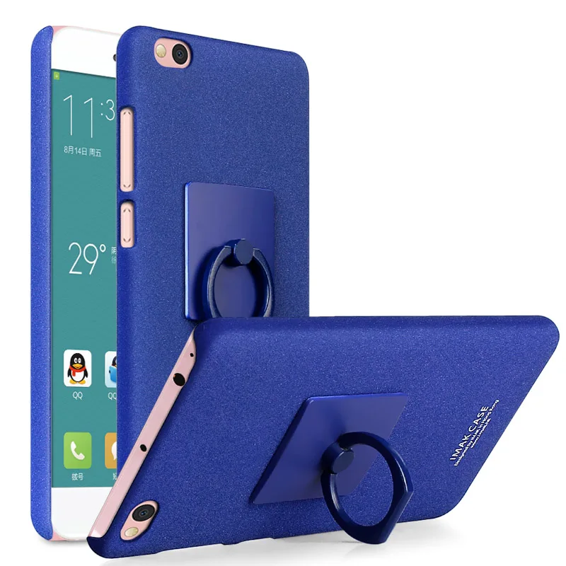 IMAK держатель для кольца на палец матовый корпус ПК + Защитная пленка экрана Xiaomi 5C |