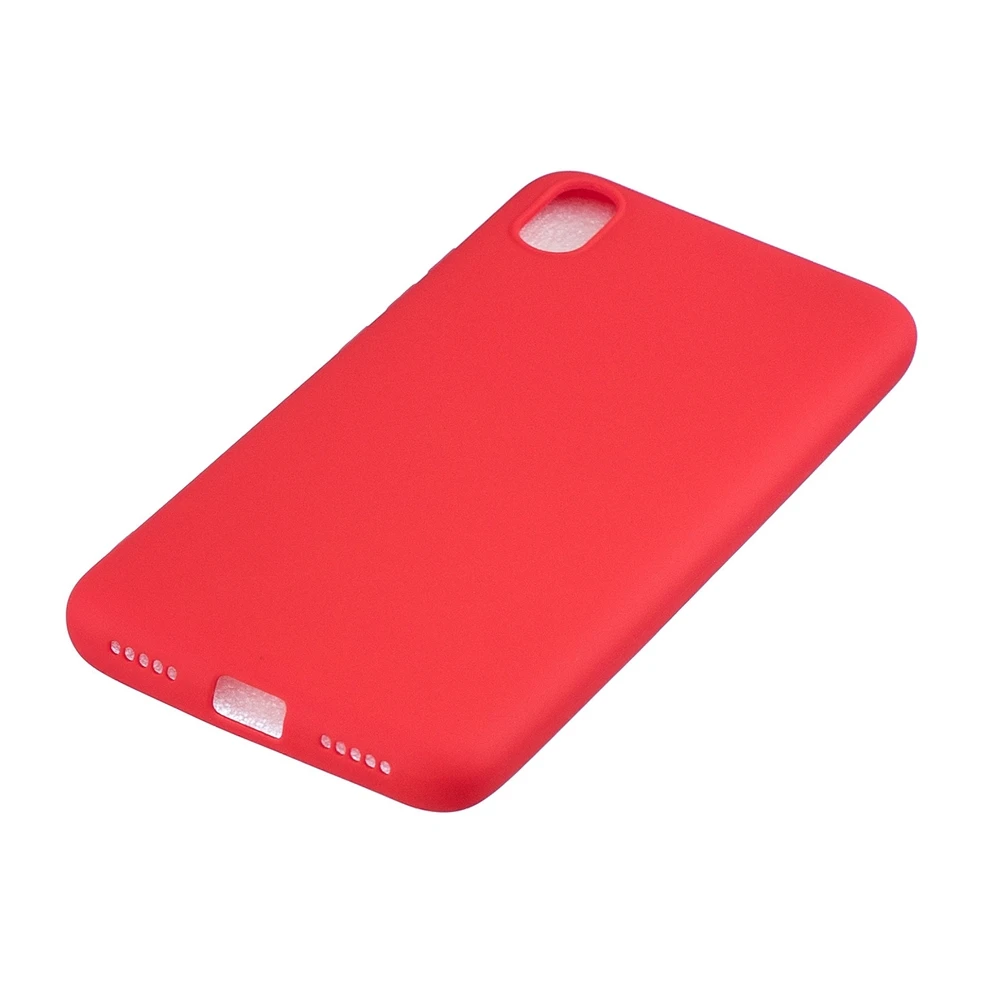 Redmi 7A Phone Case for Xiaomi Fashion Solid Color Silicone Soft Cover Etui K20 Pro Funda |