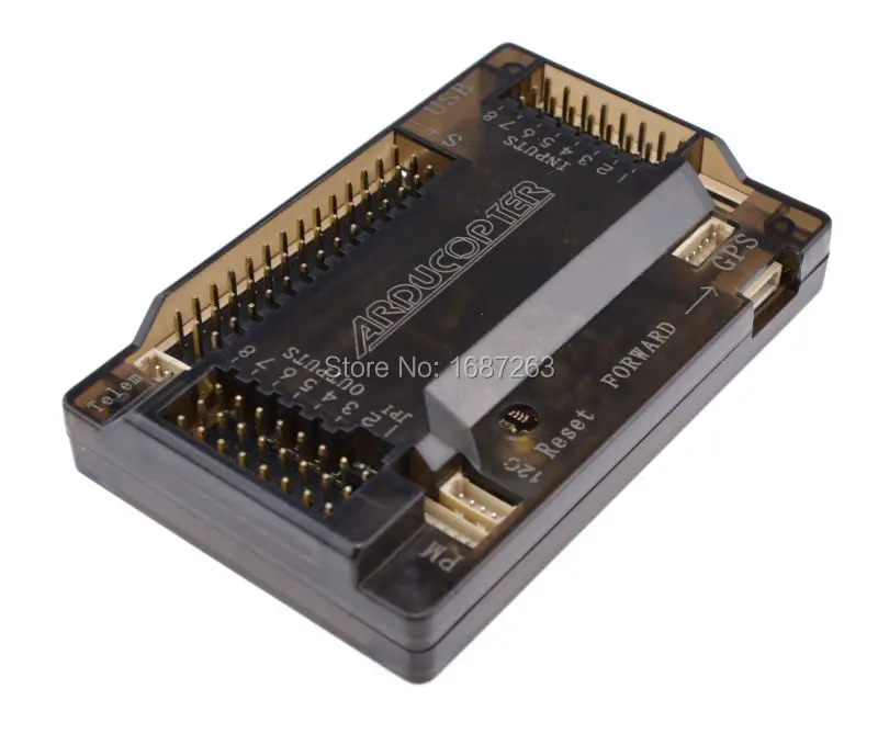 Плата управления полетом APM2.6 ArduPilot Mega 2 6 APM внешний компас с защитным чехлом +