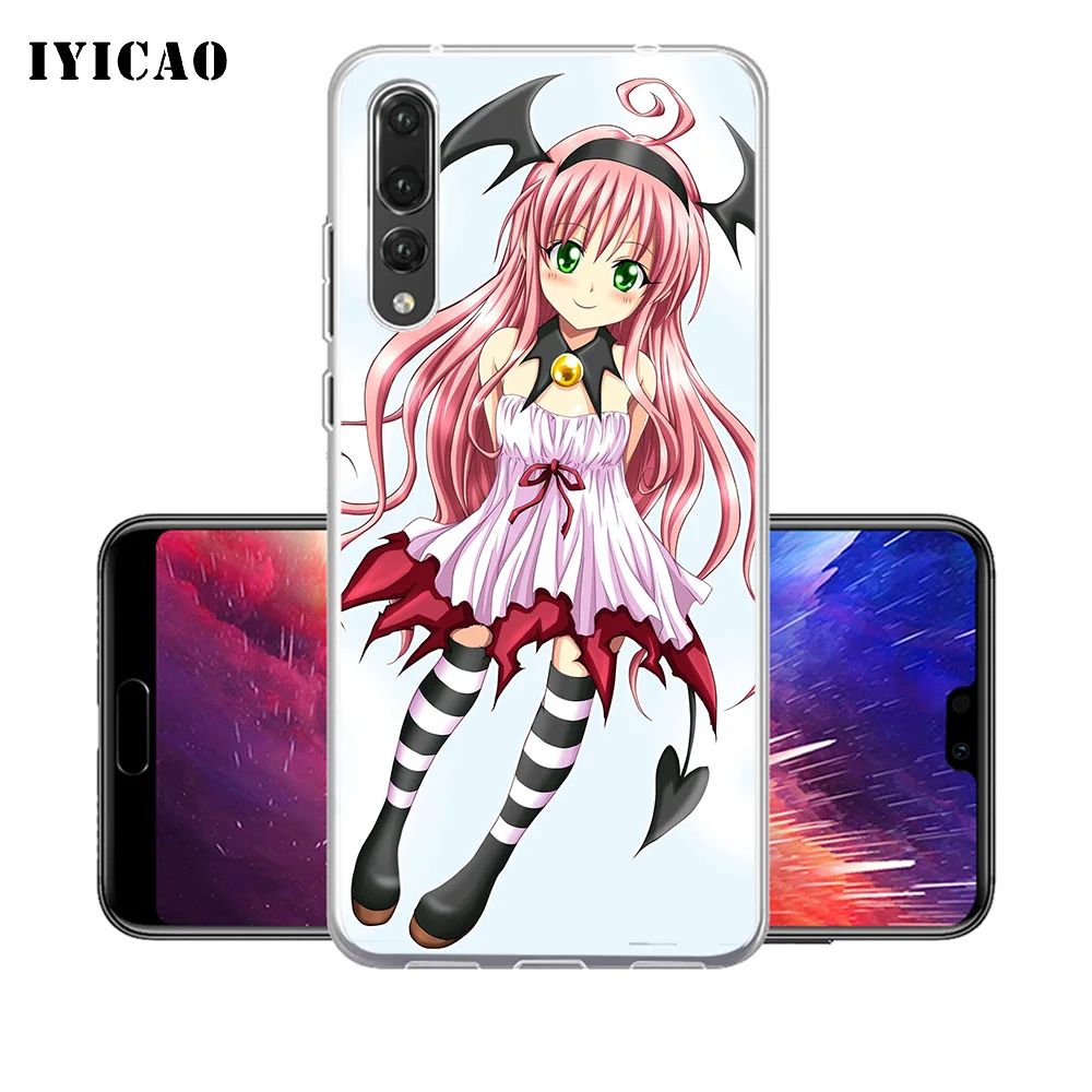 IYICAO To Love Ru Мягкий силиконовый чехол для телефона Huawei P30 P20 Pro P10 P9 P8 Lite P Smart из ТПУ |