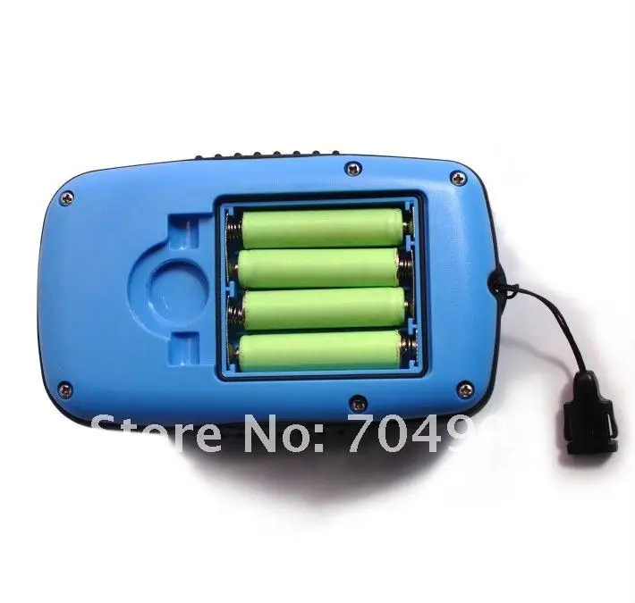 Многоязычная Sonar FSTN ЖК-дисплей Дисплей 2 уровней серого Портативный Рыболокаторы