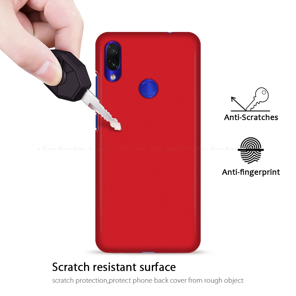 Ультратонкий матовый жесткий чехол для телефона Xiaomi Redmi Note 10T 10 10S 9 9S 8T 8 7 6 5 Pro Max Prime