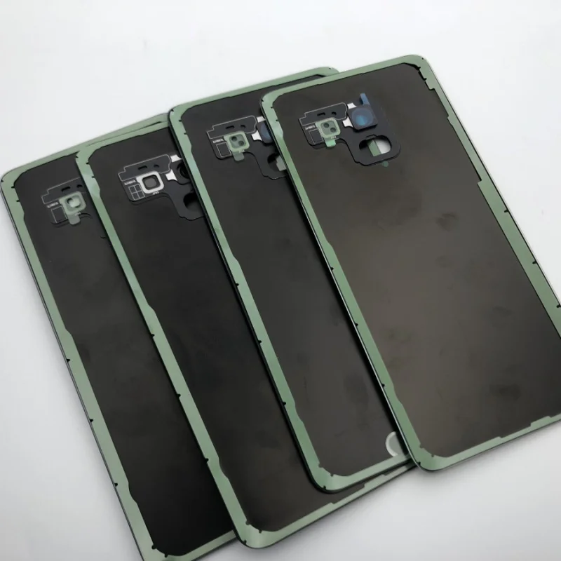 Задняя крышка аккумуляторного отсека для Samsung A8 2018 A530 A530F Plus A730 A730F стеклянная