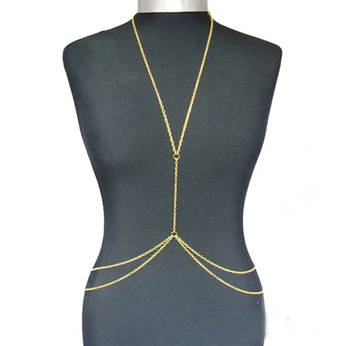 Быстрая доставка Мода Популярные Женские Сексуальные Золото Тела Талия Живот