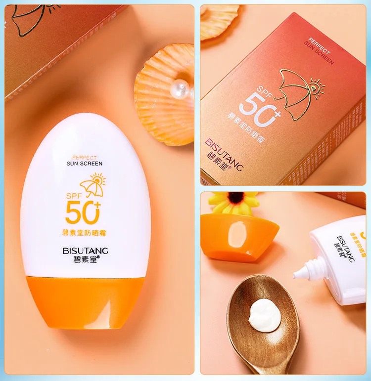 SPF50++ солнцезащитный Водонепроницаемый солнцезащитный крем, основательное отбеливание увлажняющий BB крем для лица, крем для ухода за кожей