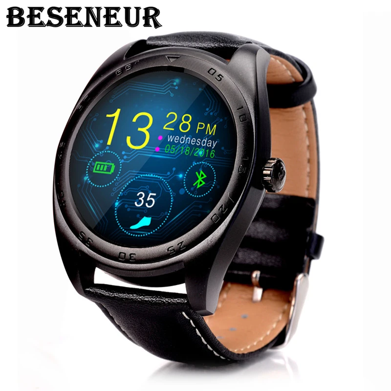 K89 Smart Watch Bluetooth 4.0 MTK2502C Gesture Call Message Reminder Heart Rate Monitor Smartwatch for Apple Android IOS Phones